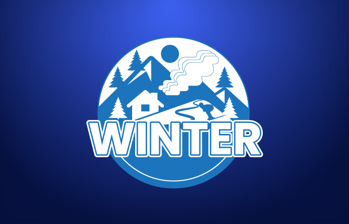 winter logo design