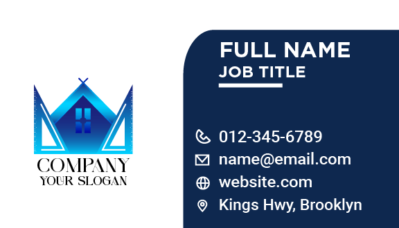 Architect Triangle Tool Business Card