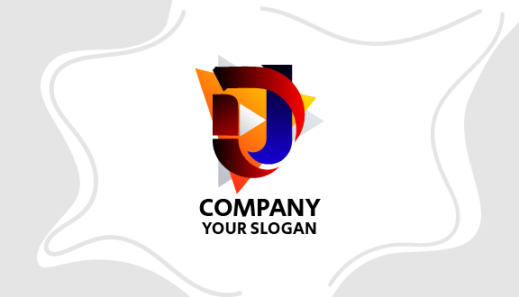 Artistic DJ Business Card