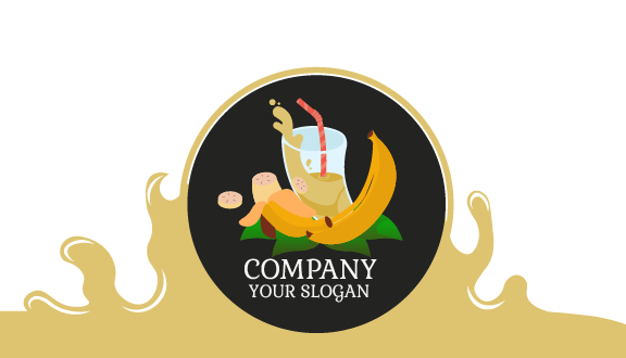 Banana Juice Business Card