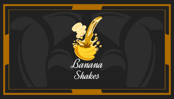 Banana Shake Business Card