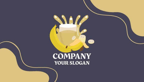 Banana Smoothie Business Card