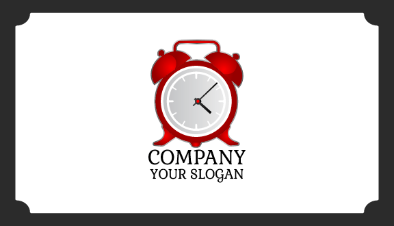 Bedroom Clock Business Card