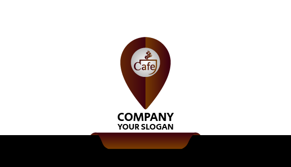 Beverage Cafe Point Business Card