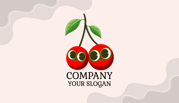 Big Eyed Cherry Business Card