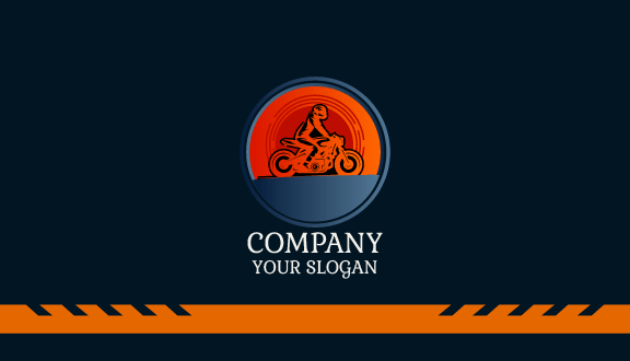 Bike Competition Business Card