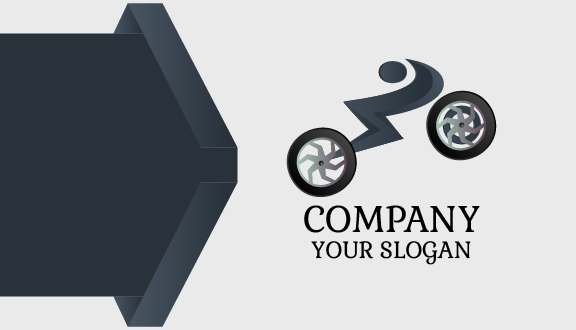 Bike Racing Business Card