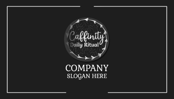 Black Circle Cafe Business Card