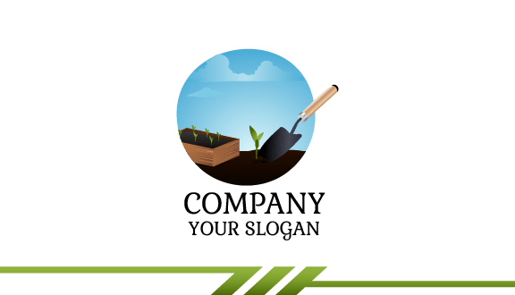 Black Shovel Agriculture Business Card