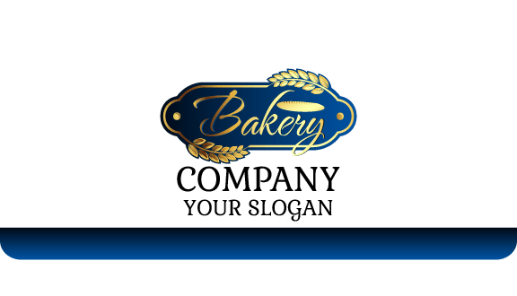 Blue Bakery Business Card