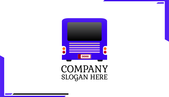 Blue Bus Business Card