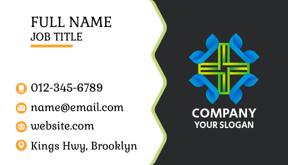 Blue Petal Pharmacy Business Card