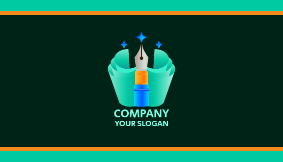 Bold Pen Education Business Card