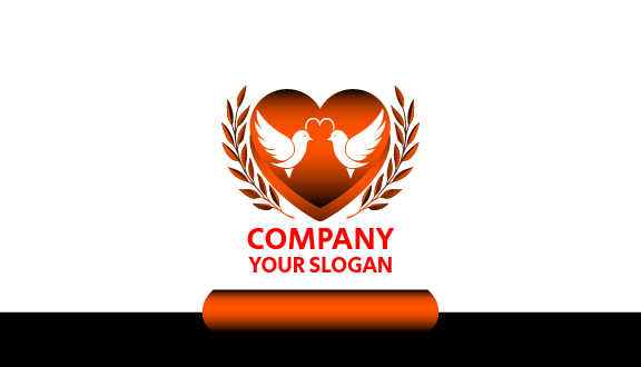 Bright Copper Bird Business Card