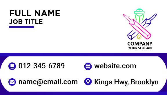 Bright Cricket Business Card