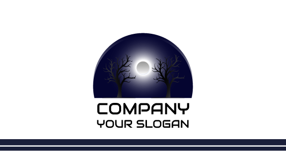 Bright Moonbeam Business Card