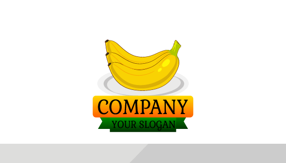 Bright Yellow Banana Business Card