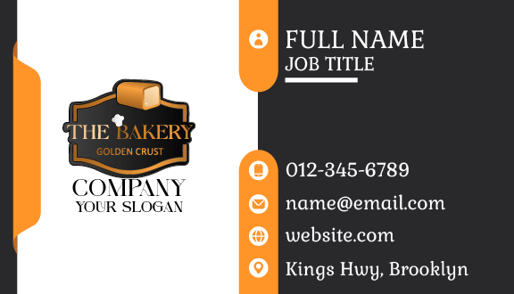 Brown Bread Bakery Business Card