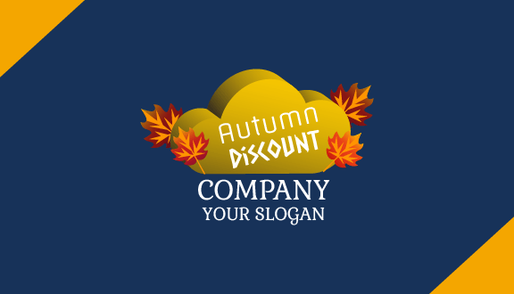 Canary Shade Autumn Business Card