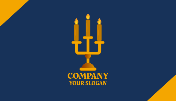 Candle Decor Business Card