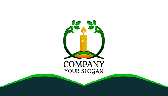 Candle Herbal Store Business Card