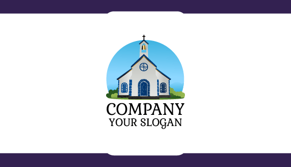 Captivating Pristine Church Business Card