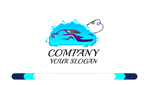 Car Wash Detailing Business Card