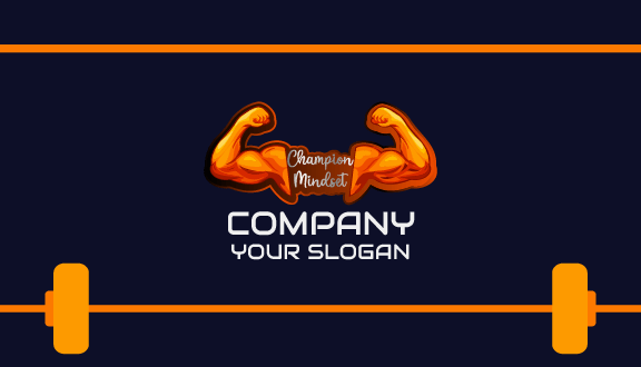 Champion Mindset Fitness Business Card