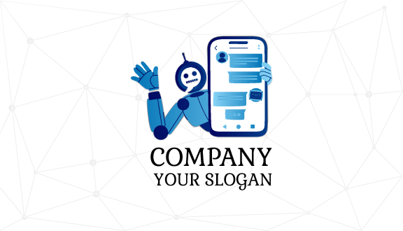 Chatbot Communication Business Card