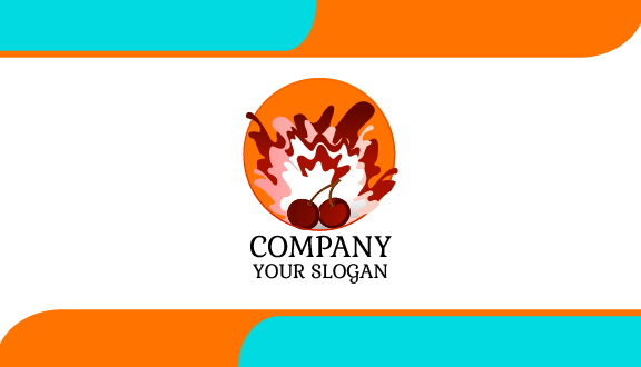 Cherry Juice Flavor Business Card