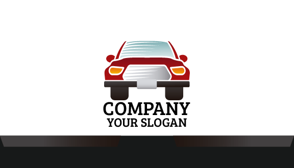 Classy Red Car Business Card