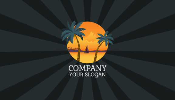 Cloudy Horizon Summer Business Card