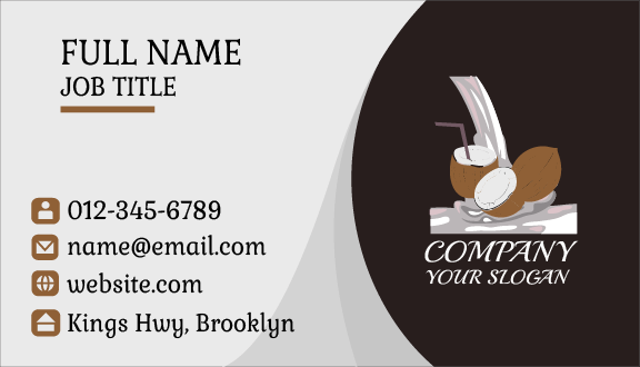 Healthy Green Juice Business Card