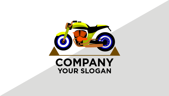 Colorful Bike Design Business Card