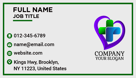 Colorful Pharmacy Business Card