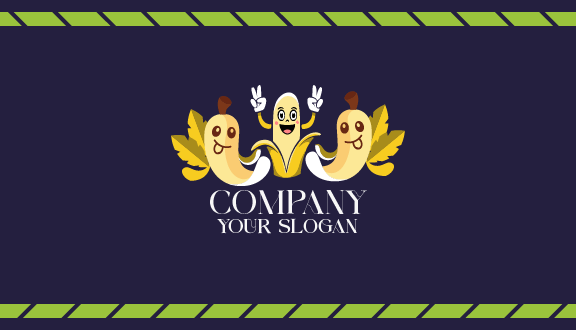 Comical Banana Business Card