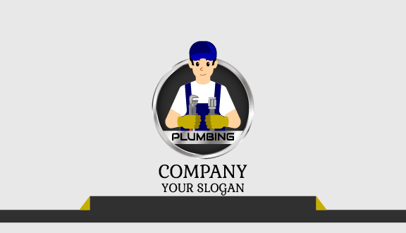 Competent Plumber Business Card