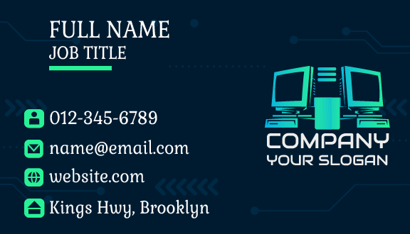 Computer Networking Business Card