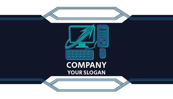 Computer Peripherals Business Card