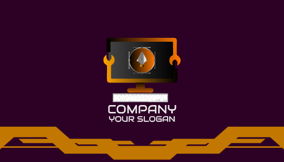 Computer Repair Business Card