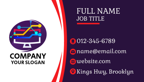 Connected Node Computer Business Card