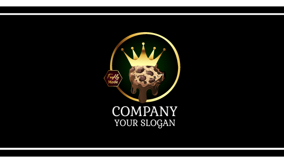 Cookie Crown Bakery Business Card