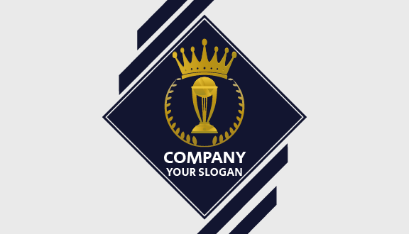 Cricket Success Trophy Business Card