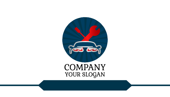 Crimson Equipment Car Business Card