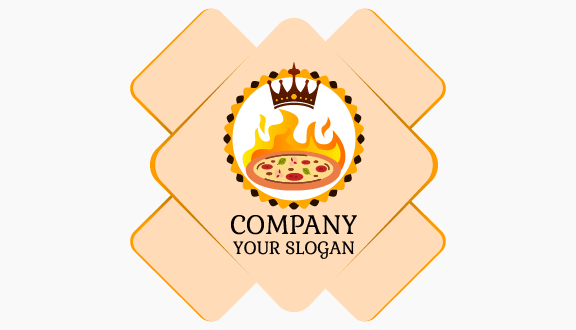 Crown Pizza Business Card
