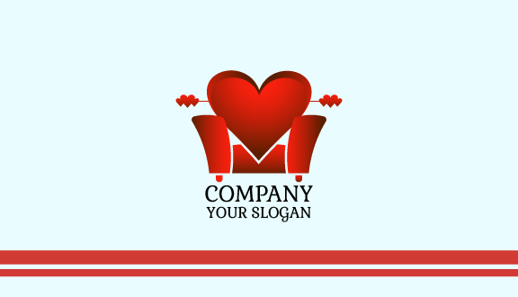 Cupid Heart Dating Business Card