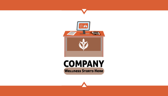 Customer Support Desk Pharmacy Business Card