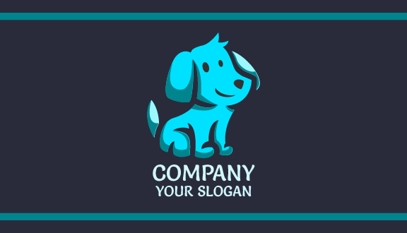 Cute Puppy Dog Business Card