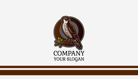Cute Sparrow Bird Business Card
