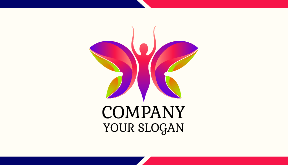 Dancing Butterfly Business Card